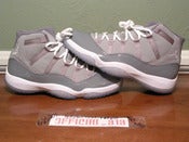 Image of AIR JORDAN 11 XI RETRO "COOL GREY" SNEAKERS