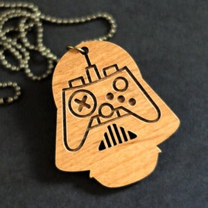 Image of Darth Vader VS Old School Game Controller