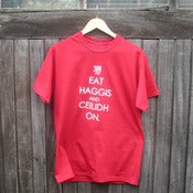 Image of Eat Haggis (T-shirt red)