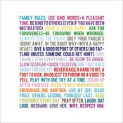 Image of Mod Family Rules (Vibrant Hues)