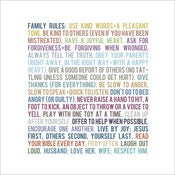 Image of Mod Family Rules (Muted Hues)