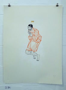 Image of Rue Five- Jackie Paper- Team Recoat Screen Print