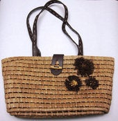 Image of Earth Friendly Corn Husk Tote Huge