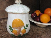 Image of Mushroom Cookie Jar