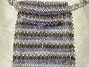 Image of Purple Beaded Hip Bag
