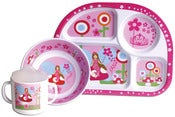 Image of CLEARANCE 50% OFF-Baby Melamine Set/Fairy-WAS $29.94 NOW ONLY 
