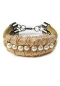 Image of CANDACE ANG "Scoop Bracelet" in Marshmallow