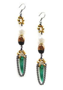 Image of CANDACE ANG "Toucan Earrings"