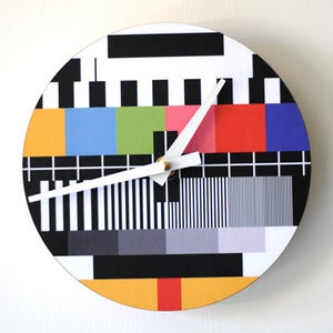 Image of Screen Test Clock (Round)