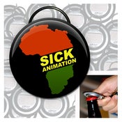 Image of Africa Keychain Bottle Opener