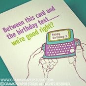Image of Birthday Text