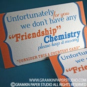 Image of We Don't Have Friendship Chemistry
