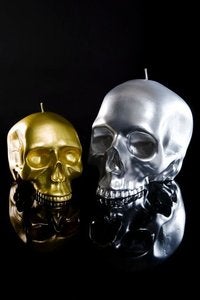 Image of DL & Co. - Medium Metallic Skull 
