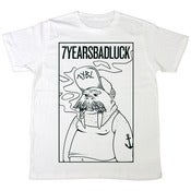 Image of T-SHIRT "I am the walrus" (white, red, green)