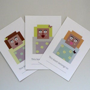 Hello Dolly Book Stickers