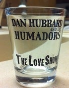 Image of 'Love Show' shot glass
