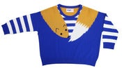 Image of Fox Cashmere Jumper (Blue) 