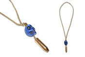 Image of SkullnBullet Necklace