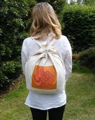 Image of BACKPACK - Persian Glaze (cerise/orange)