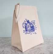 Image of SLR camera lunch bag - recycled cotton