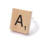 Image of Scrabble Tile Ring