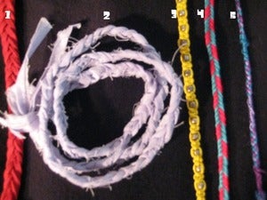 Image of Fabric/String Bracelets