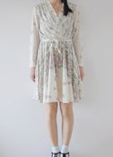 Image of vintage floral dressM