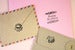 Image of Wooden house rubber stamp set