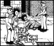 Image of LOUD 07 The Pogo - "Police War EP" 7"