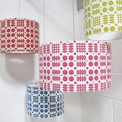 Image of Welsh Blanket Print Lampshade