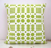 Image of Organic Welsh Blanket Print Cushion