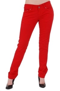 Image of UNISEX Skinny Jeans RED