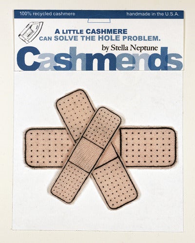 Image of Iron-on Cashmere Band-Aid - old school