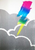 Image of Lightning - screenprint