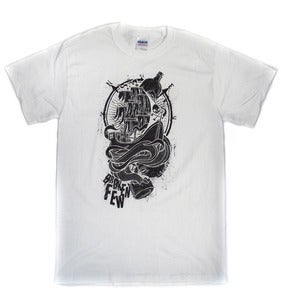 Image of Ship Shirt - White/Black