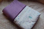 Image of Couverture pour enfants "Pois & Mouettes" pièce unique