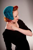 Image of 1940's inspired Half Hat