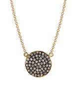 Image of  Kara Ackerman <i> Audrey <i/> Large Diamond Disc Necklace