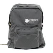 Image of Other People Classic School Backpack Gray