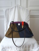 Image of Bicolor Navy-Taupe