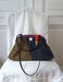 Image of Bicolor Navy-Taupe