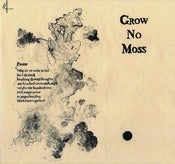 Image of Poetry Broadside: Prone + Grow No Moss (LITHOGRAPH)