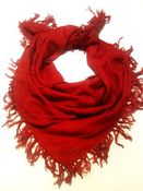 Image of The Good Life Red Fringe Scarf