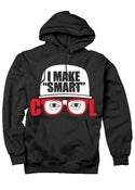 Image of I Make Smart Cool Logo Hoodie (Black)