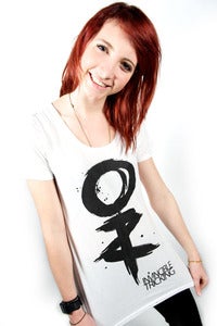 Image of Black Logo White Top