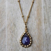 Image of Gemma Necklace-Iolite