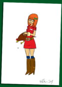 Image of Custom A4 character drawing
