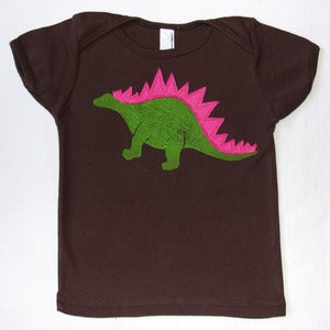 Image of DINO T-SHIRT:  BLOCK PRINT