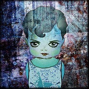 Image of "Dolls: Rose Blue" <br> Sizes: 4x4", 6x6" & 8x8" 