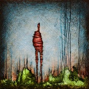 Image of "Drip Human 2 Blue" <br> Sizes: 4x4", 6x6" & 8x8" 